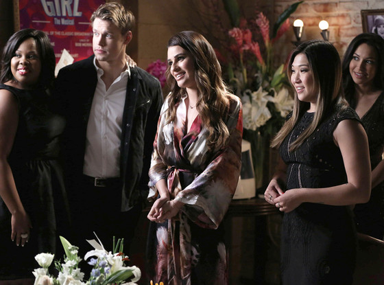Glee, Lea Michele, Amber Riley, Chord Overstreet, Jenna Ushkowitz, Naya Rivera Glee, Lea Michele, Amber Riley, Chord Overstreet, Jenna Ushkowitz, Naya Rivera
